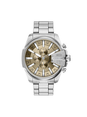 Diesel Годинник Diesel Mega Chief Slim DZ4702 Срібний