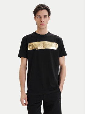 Plein Sport Plein Sport Camiseta PADC MTK7204 SJY001N Negro Regular Fit