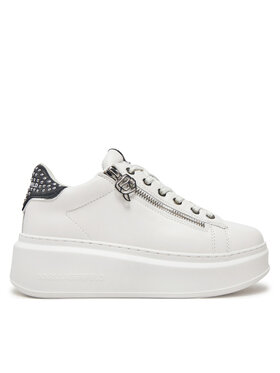KARL LAGERFELD Sneakersy KARL LAGERFELD Ankapri KL63527 Biela