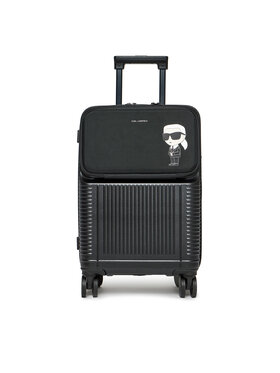 KARL LAGERFELD Kabīnes koferis KARL LAGERFELD 236M3196 Melns