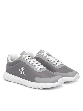 Calvin Klein Сникърси Calvin Klein 3 Eva Runner Mesh YM0YM01264 Сив