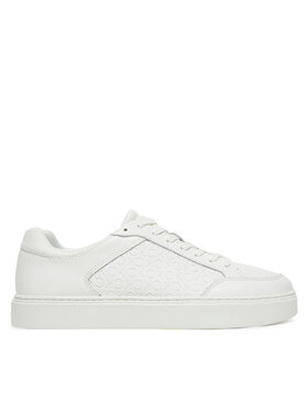 Calvin Klein Sneakersy Calvin Klein Clean Cup Low Laceup Mono HM0HM01899 Biela