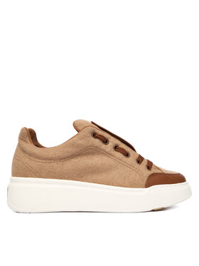 Max Mara Sneakersy Max Mara Maxiwk 2524766012650 Hnedá