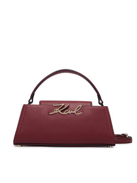KARL LAGERFELD Torbica KARL LAGERFELD B4W30207 Tamnocrvena