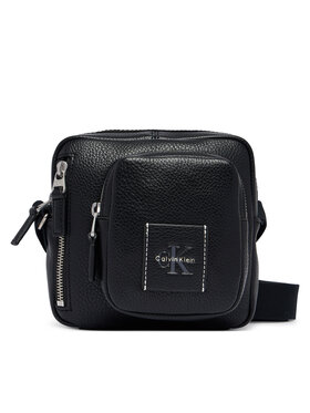Calvin Klein Válltáska Calvin Klein Bold Pebble Square Crossbody LV04D3450G Fekete