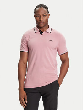 BOSS BOSS Polo Paul 50506193 Rosa Slim Fit