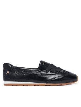 Tommy Hilfiger Balerinos Tommy Hilfiger Bella Ballet Sneaker FW0FW09449 Juoda