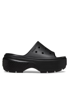 Crocs Чехли Crocs Stomp Slide 209346 Черен