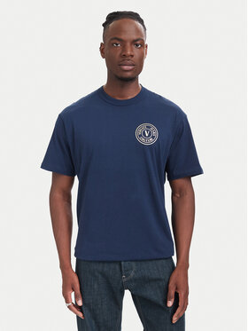 Versace Jeans Couture Versace Jeans Couture Camiseta 80GAHT04 CJ00T Azul marino Regular Fit