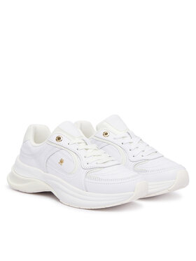 Tommy Hilfiger Сникърси Tommy Hilfiger Th Chic Runner Sneaker FW0FW09414 Бял