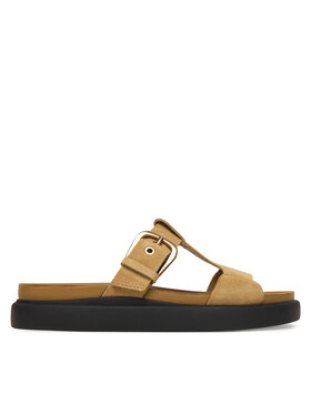 Clarks Шльопанці Clarks Aristella West 26185811 Коричневий