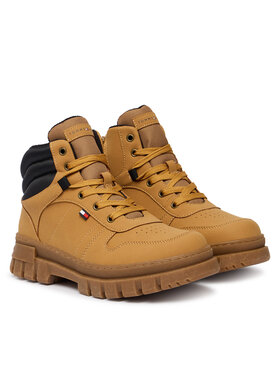 Tommy Hilfiger Šnurovacia obuv Tommy Hilfiger T3X5-35292-0316 S Hnedá