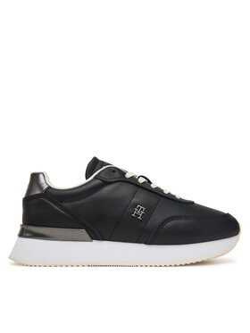 Tommy Hilfiger Sneakersy Tommy Hilfiger Chic Fashion Runner FW0FW08695 Černá
