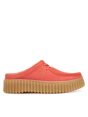 Clarks Šľapky Clarks Torhill Mule 26181194 Koralová