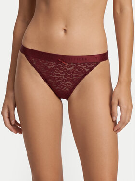 Tommy Hilfiger Tommy Hilfiger Tangas UW0UW06348 Rojo oscuro