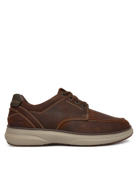 Clarks Туфлі Clarks Mullan Moc 26184427 Коричневий