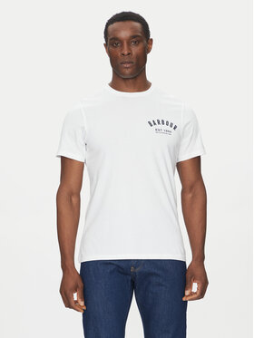 Barbour Barbour T-shirt Preppy MTS0502WH11 Bijela Tailored Fit