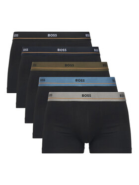 BOSS BOSS Комплект боксерів Trunk 5P Essential 50531660 Чорний