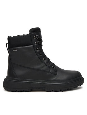 Geox Schnürstiefeletten Geox D46XMB 08511 C9999 Schwarz