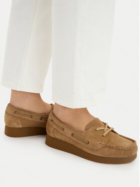 Clarks Туфлі Clarks WallabeeEVOSea 26186339 Коричневий
