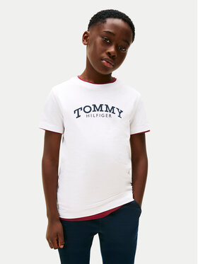 Tommy Hilfiger Tommy Hilfiger Camiseta Monotype Print KB0KB10051 M Blanco Regular Fit