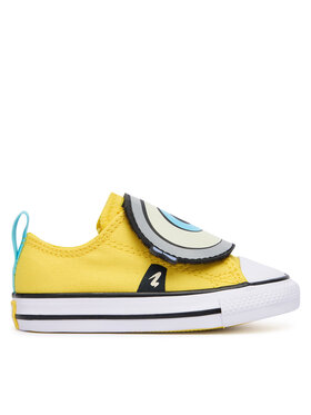 Converse Кеди Converse Converse x Minions Chuck Taylor All Star One Strap Easy-On A21407C Жовтий