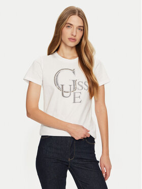 Guess Guess T-Shirt W4BI16 I3Z14 Λευκό Regular Fit
