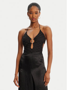 Bardot Bardot Боді Rosala Halter Lace 59940TB Чорний