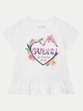 Guess Guess Camiseta K5GI10 K6YW4 Blanco Regular Fit