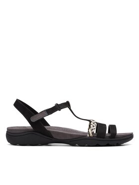 Clarks Sandali Clarks Amanda Tealite 26171125 Nero