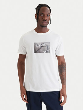HUGO HUGO Футболка Dostino 50557674 Білий Regular Fit