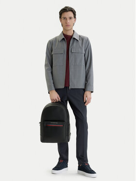 Tommy Hilfiger Rucksack Tommy Hilfiger Th Foundation Backpack AM0AM14155 Schwarz