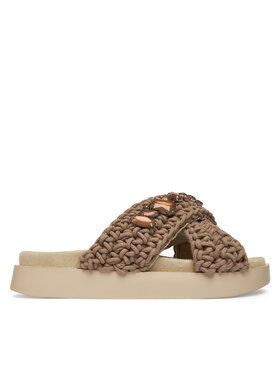 Inuikii Шльопанці Inuikii Woven Stones 1004.003.0073 Світло-бежевий