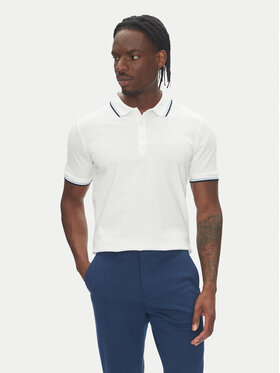 Lindbergh Lindbergh Polo 30-404010 Λευκό Relaxed Fit