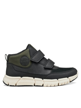 Geox Зимни обувки Geox J Flexyper Boy J569BA 0ME32 C0033 S Тъмнозелен