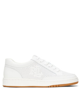 LAUREN RALPH LAUREN Sneakersy LAUREN RALPH LAUREN Hailey Low-Top Lace-Up 802951391001 Biela