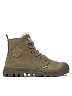 Palladium Trapper stila apavi Palladium Pampa Hi Zip Wl 95982-377-M Zaļš