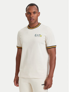 EA7 Emporio Armani EA7 Emporio Armani Camiseta 7M002131 AF12957 U1079 Beige claro Regular Fit