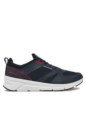 Tommy Hilfiger Snīkeri Tommy Hilfiger Modern Comfort Run Mix FM0FM05471 Tumši zils