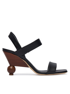 Weekend Max Mara Босоніжки Weekend Max Mara 2615521015600 Чорний