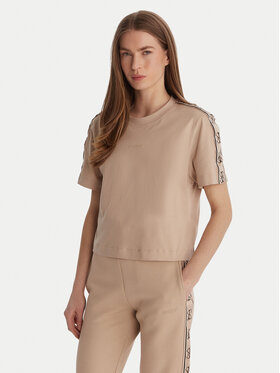 Guess Guess Футболка V3RI08 I3Z14 Бежевий Relaxed Fit