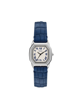 Fossil Годинник Fossil Harlow ES5425 Голубий