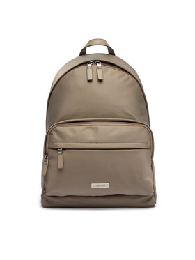 Calvin Klein Batoh Calvin Klein Sleek Round LV04D3143G Béžová
