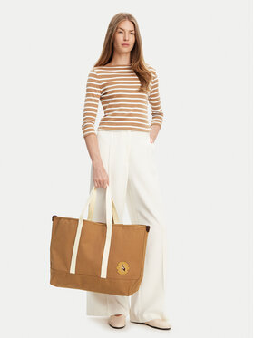 Tommy Hilfiger Torebka Tommy Hilfiger Th Summer Tote AM0AM13557 Brązowy