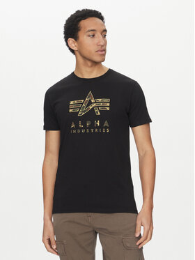 Alpha Industries Alpha Industries Футболка Camo Puff 146506 Чорний Regular Fit