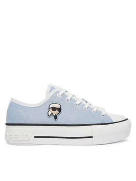 KARL LAGERFELD Кеди KARL LAGERFELD Kampus Max NFT KL60424G Голубий
