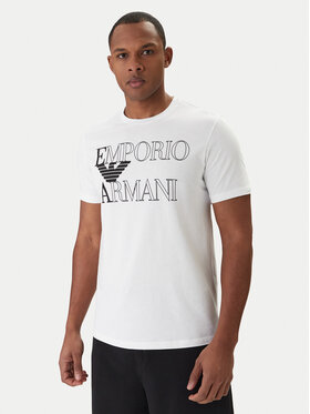 Emporio Armani Emporio Armani Camiseta EM000574 AF20434 U0002 Blanco Regular Fit