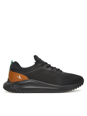 Calvin Klein Jeans Sneakers Calvin Klein Jeans Eva Runner Tech Knit YM0YM01293 Schwarz