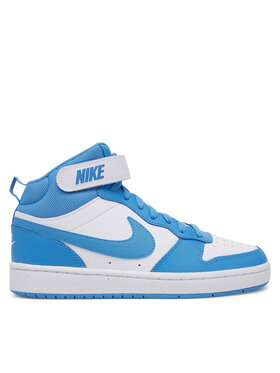 Nike Снікерcи Nike Court Borough Mid 2 (GS) CD7782 Голубий