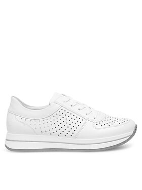 Rieker Sneakers Rieker N4515-80 Alb
